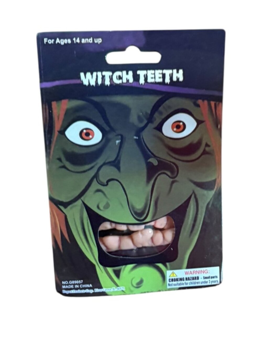New in Package Witch Teeth – Halloween Costume Accessory